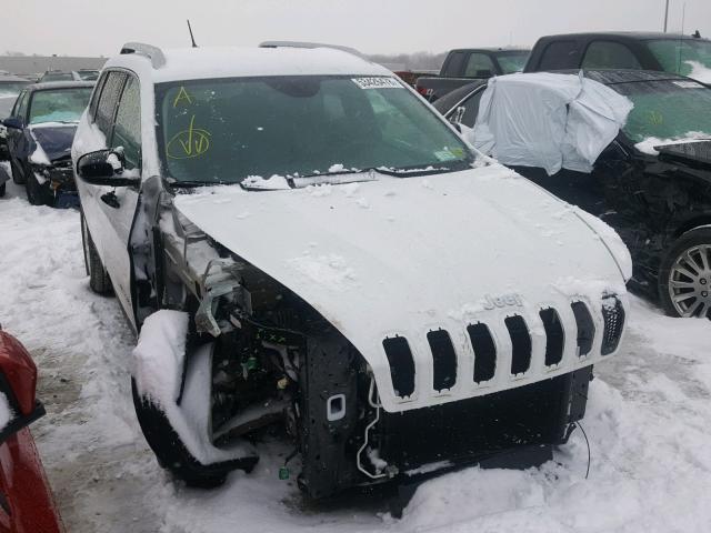 1C4PJMCB4EW128097 - 2014 JEEP CHEROKEE L WHITE photo 1