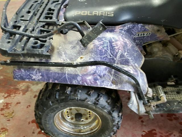 4XAMH50A95A355581 - 2005 POLARIS SPORTSMAN PURPLE photo 9