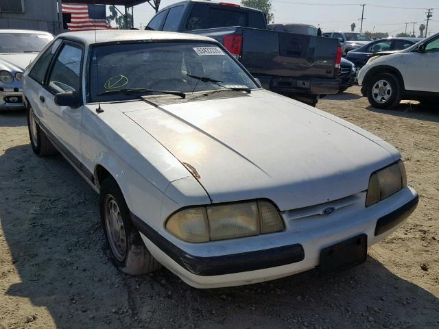 1FABP41E9HF168529 - 1987 FORD MUSTANG LX WHITE photo 1