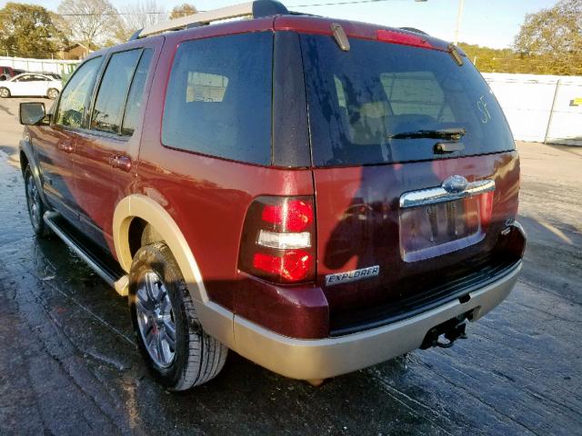 1FMEU64E07UA78960 - 2007 FORD EXPLORER E BEIGE photo 3