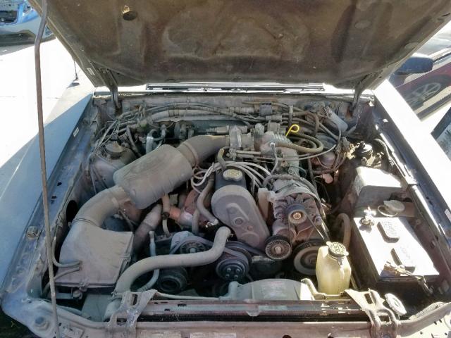 1FABP41A5KF304725 - 1989 FORD MUSTANG LX GRAY photo 7