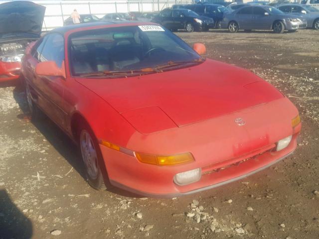 JT2SW22N1M0015844 - 1991 TOYOTA MR2 SPORT RED photo 1