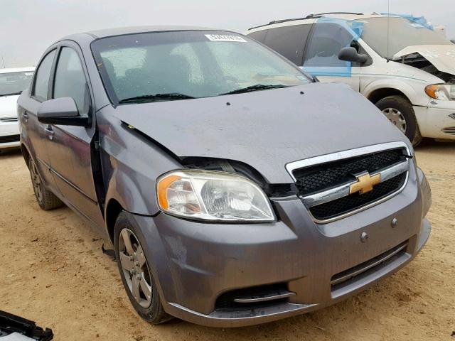 KL1TD5DE0BB236795 - 2011 CHEVROLET AVEO LS SILVER photo 1