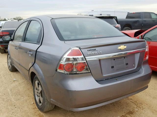KL1TD5DE0BB236795 - 2011 CHEVROLET AVEO LS SILVER photo 3