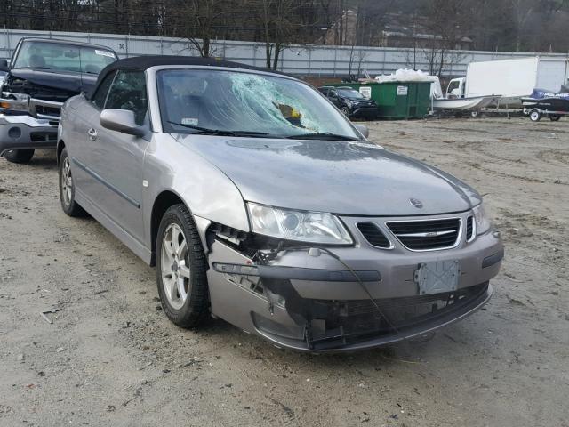 YS3FD76YX76105276 - 2007 SAAB 9-3 2.0T GRAY photo 1