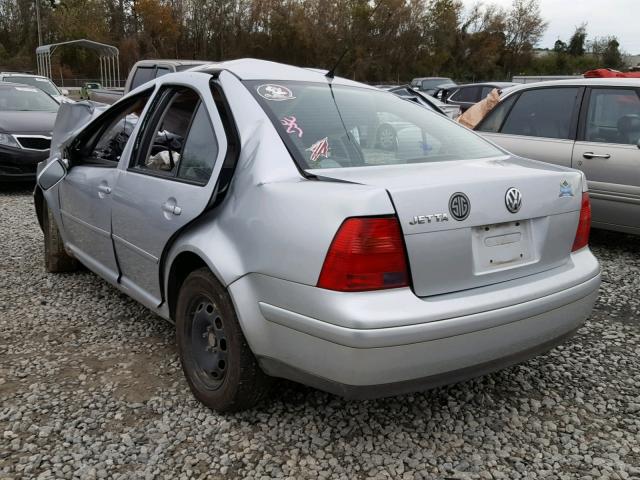 3VWRK69M13M135562 - 2003 VOLKSWAGEN JETTA GL SILVER photo 3