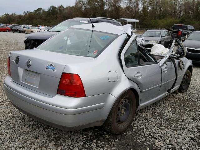 3VWRK69M13M135562 - 2003 VOLKSWAGEN JETTA GL SILVER photo 4