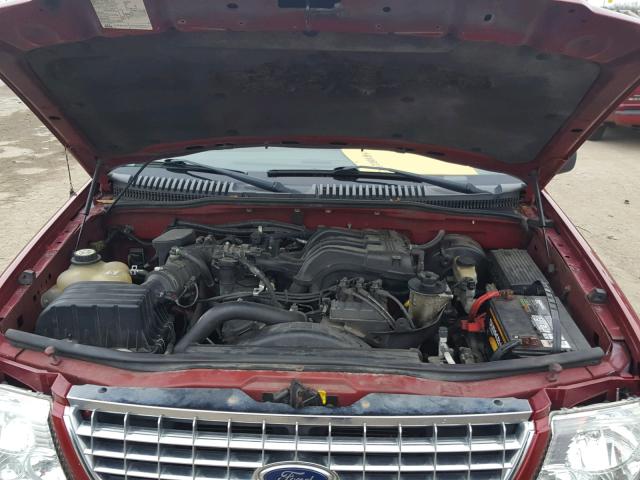 1FMDU73K14UC25646 - 2004 FORD EXPLORER X Bordo foto 7
