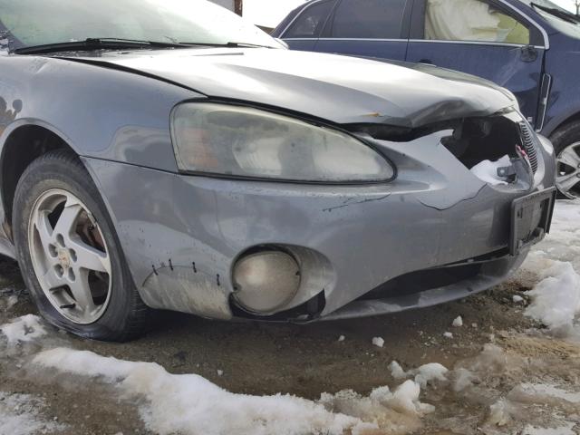 2G2WP552471111893 - 2007 PONTIAC GRAND PRIX ნაცრისფერი ფოტო 9