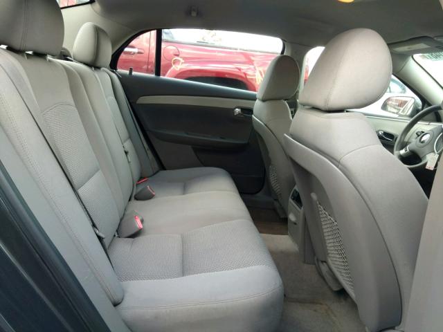 1G1ZC5E17BF260174 - 2011 CHEVROLET MALIBU 1LT GRAY photo 6