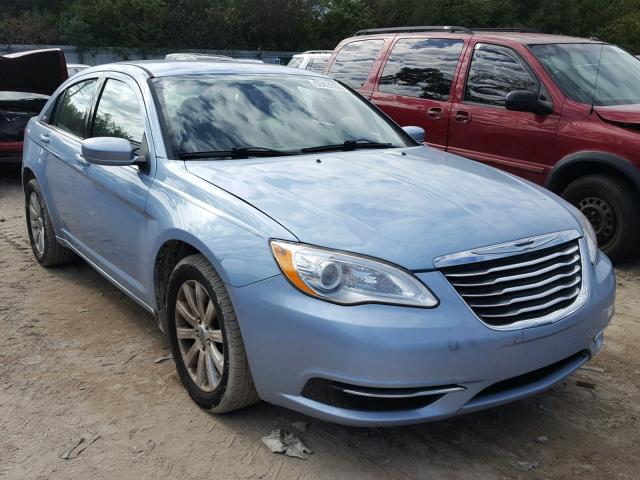 1C3CCBBB1DN550996 - 2013 CHRYSLER 200 TOURIN BLUE photo 1