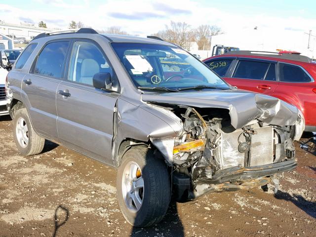 KNDJF724287508260 - 2008 KIA SPORTAGE L GRAY photo 1