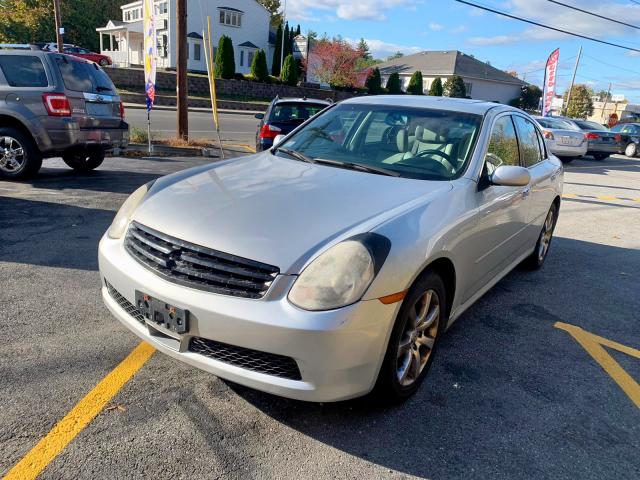 JNKCV51F16M614926 - 2006 INFINITI G35 SILVER photo 2