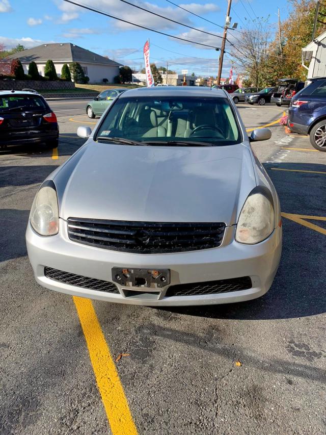 JNKCV51F16M614926 - 2006 INFINITI G35 SILVER photo 5