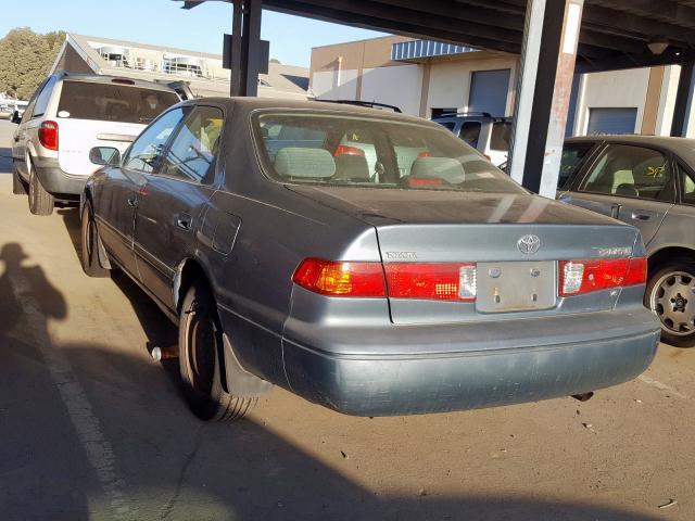 JT2BF22K9Y0281821 - 2000 TOYOTA CAMRY CE GRAY photo 3