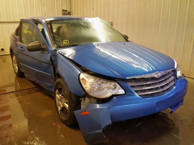 1C3LC46K48N209801 - 2008 CHRYSLER SEBRING LX BLUE photo 1