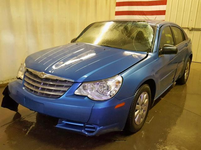 1C3LC46K48N209801 - 2008 CHRYSLER SEBRING LX BLUE photo 2