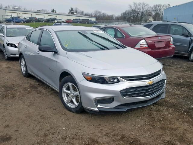 1G1ZB5ST5HF251863 - 2017 CHEVROLET MALIBU LS SILVER photo 1