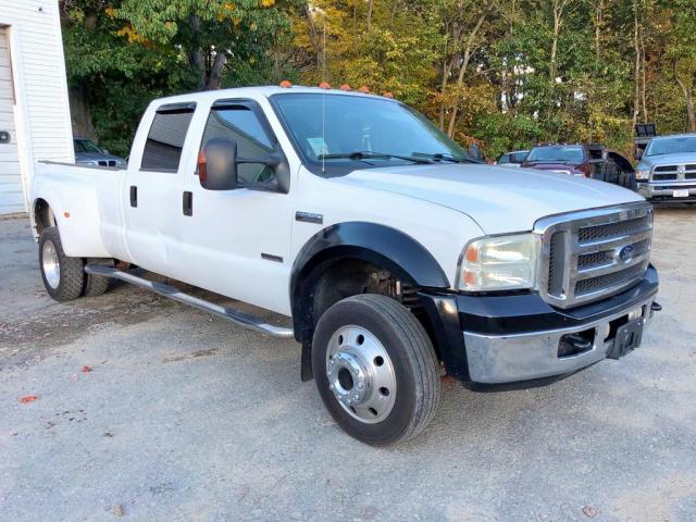 1FDAW56P25EB73397 - 2005 FORD F550 SUPER WHITE photo 1