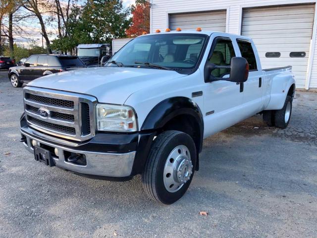 1FDAW56P25EB73397 - 2005 FORD F550 SUPER WHITE photo 3