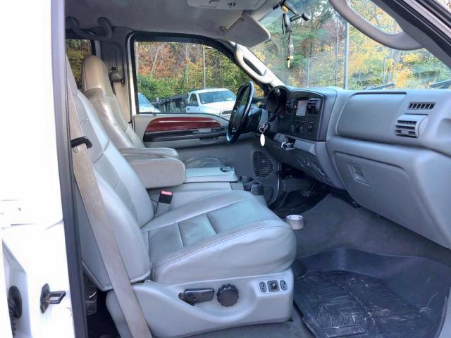 1FDAW56P25EB73397 - 2005 FORD F550 SUPER WHITE photo 9