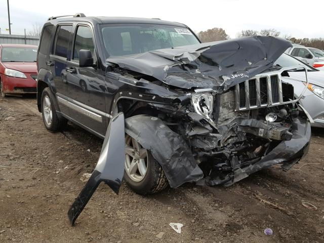 1J4PN5GK4BW540580 - 2011 JEEP LIBERTY LI BLACK photo 1