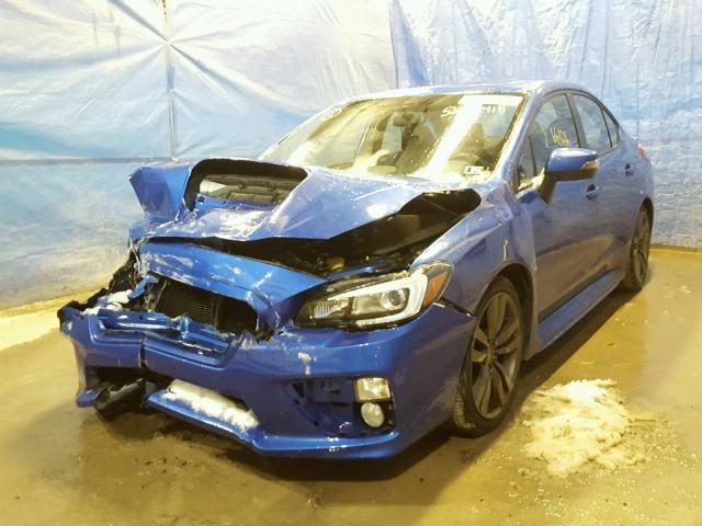 JF1VA1L62H9803026 - 2017 SUBARU WRX LIMITE BLUE photo 2