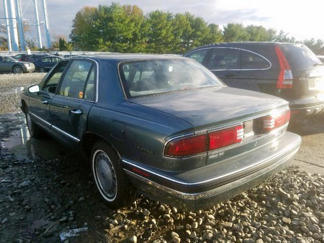 1G4HP52K6TH432765 - 1996 BUICK LESABRE CU GREEN photo 3