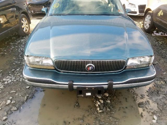 1G4HP52K6TH432765 - 1996 BUICK LESABRE CU GREEN photo 9