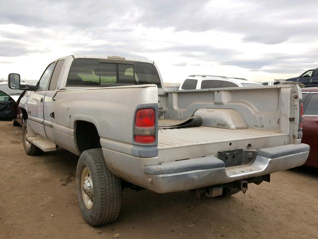 1B7KF23651J199027 - 2001 DODGE RAM 2500 SILVER photo 3