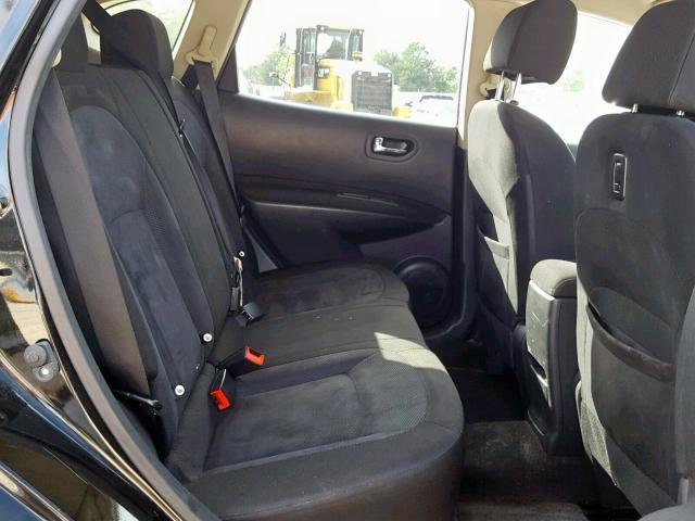 JN8AS5MTXDW515451 - 2013 NISSAN ROGUE S BLACK photo 6