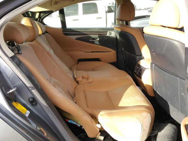 JTHCL5EF9D5017112 - 2013 LEXUS LS 460 GRAY photo 6