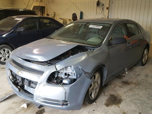 1G1ZG57B69F129533 - 2009 CHEVROLET MALIBU LS 灰色 照片 2