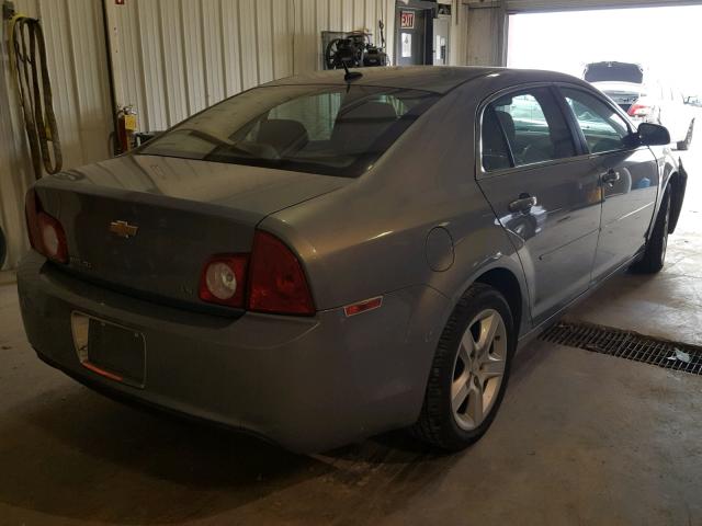 1G1ZG57B69F129533 - 2009 CHEVROLET MALIBU LS 灰色 照片 4