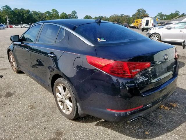 5XXGN4A77DG199250 - 2013 KIA OPTIMA EX BLACK photo 3