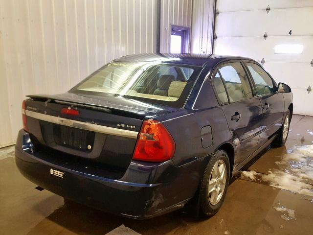 1G1ZT548X4F102476 - 2004 CHEVROLET MALIBU LS 蓝色 照片 4