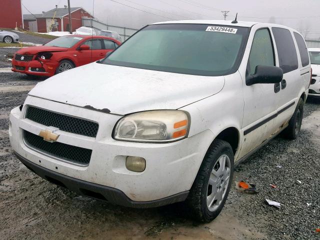 1GNDV23L36D134644 - 2006 CHEVROLET UPLANDER L WHITE photo 2