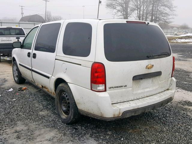 1GNDV23L36D134644 - 2006 CHEVROLET UPLANDER L WHITE photo 3