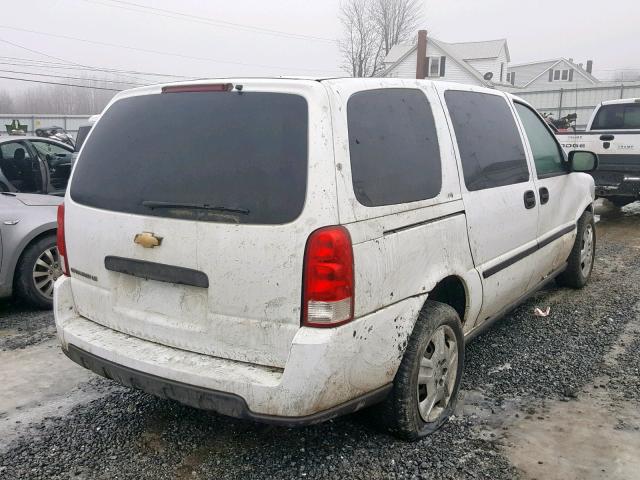 1GNDV23L36D134644 - 2006 CHEVROLET UPLANDER L WHITE photo 4