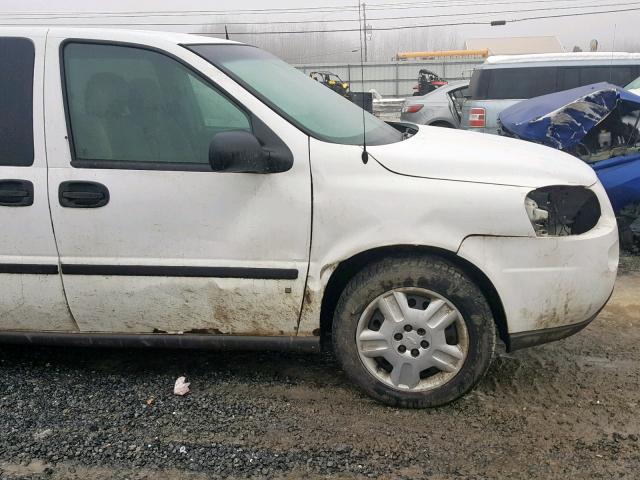 1GNDV23L36D134644 - 2006 CHEVROLET UPLANDER L WHITE photo 9