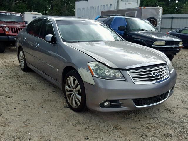 JNKAY01E58M603133 - 2008 INFINITI M35 BASE GRAY photo 1