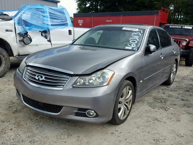 JNKAY01E58M603133 - 2008 INFINITI M35 BASE GRAY photo 2