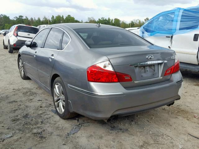 JNKAY01E58M603133 - 2008 INFINITI M35 BASE GRAY photo 3