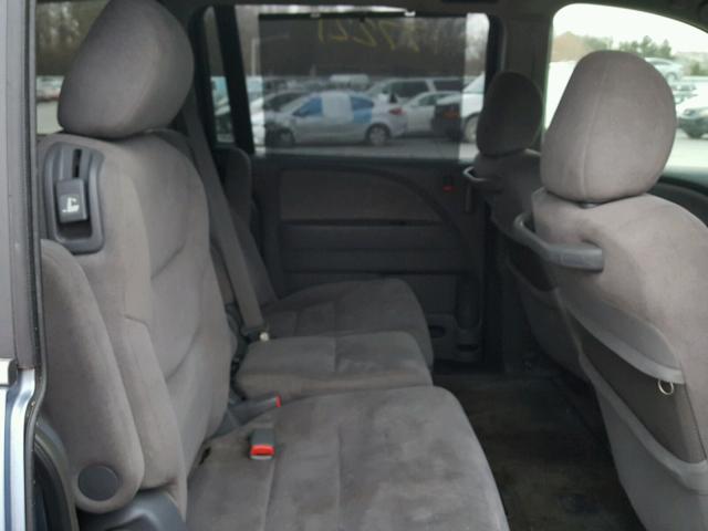 5FNRL38476B079278 - 2006 HONDA ODYSSEY EX BLUE photo 6