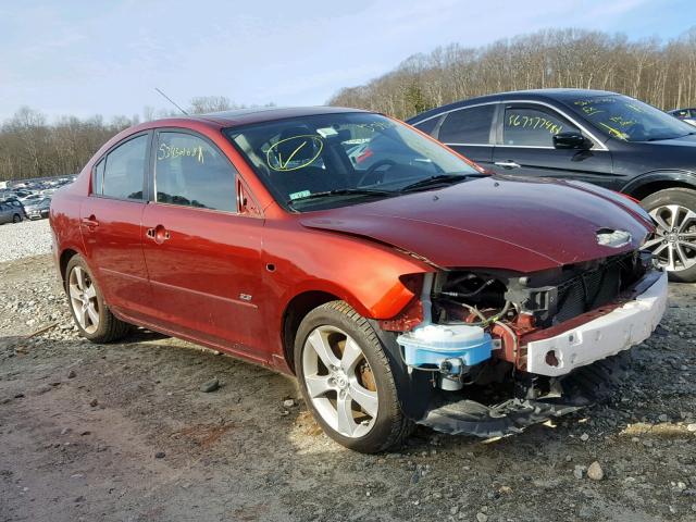 JM1BK324861499976 - 2006 MAZDA 3 S RED photo 1