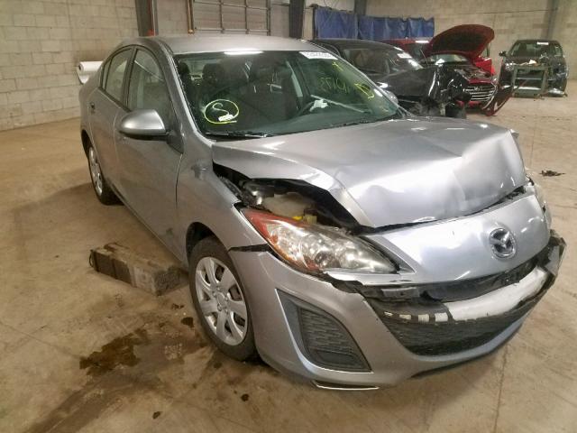 JM1BL1UG7B1372204 - 2011 MAZDA 3 I SILVER photo 1