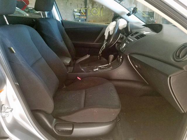 JM1BL1UG7B1372204 - 2011 MAZDA 3 I SILVER photo 5