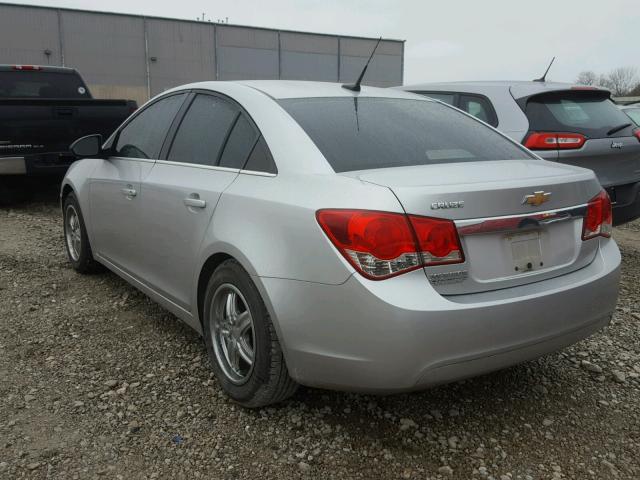 1G1PC5SH3B7100957 - 2011 CHEVROLET CRUZE LS SILVER photo 3