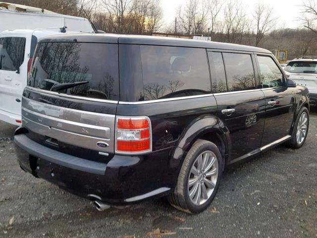 2FMHK6DT7FBA02206 - 2015 FORD FLEX LIMIT BLACK photo 4