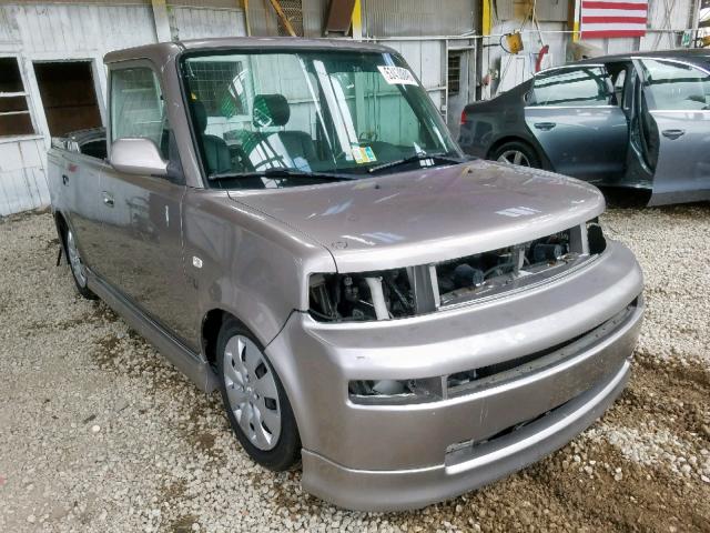 JTLKT324840152989 - 2004 TOYOTA SCION XB ვერცხლისფერი ფოტო 1